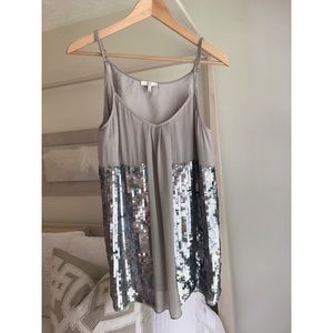 Joie Sequin Tank Top